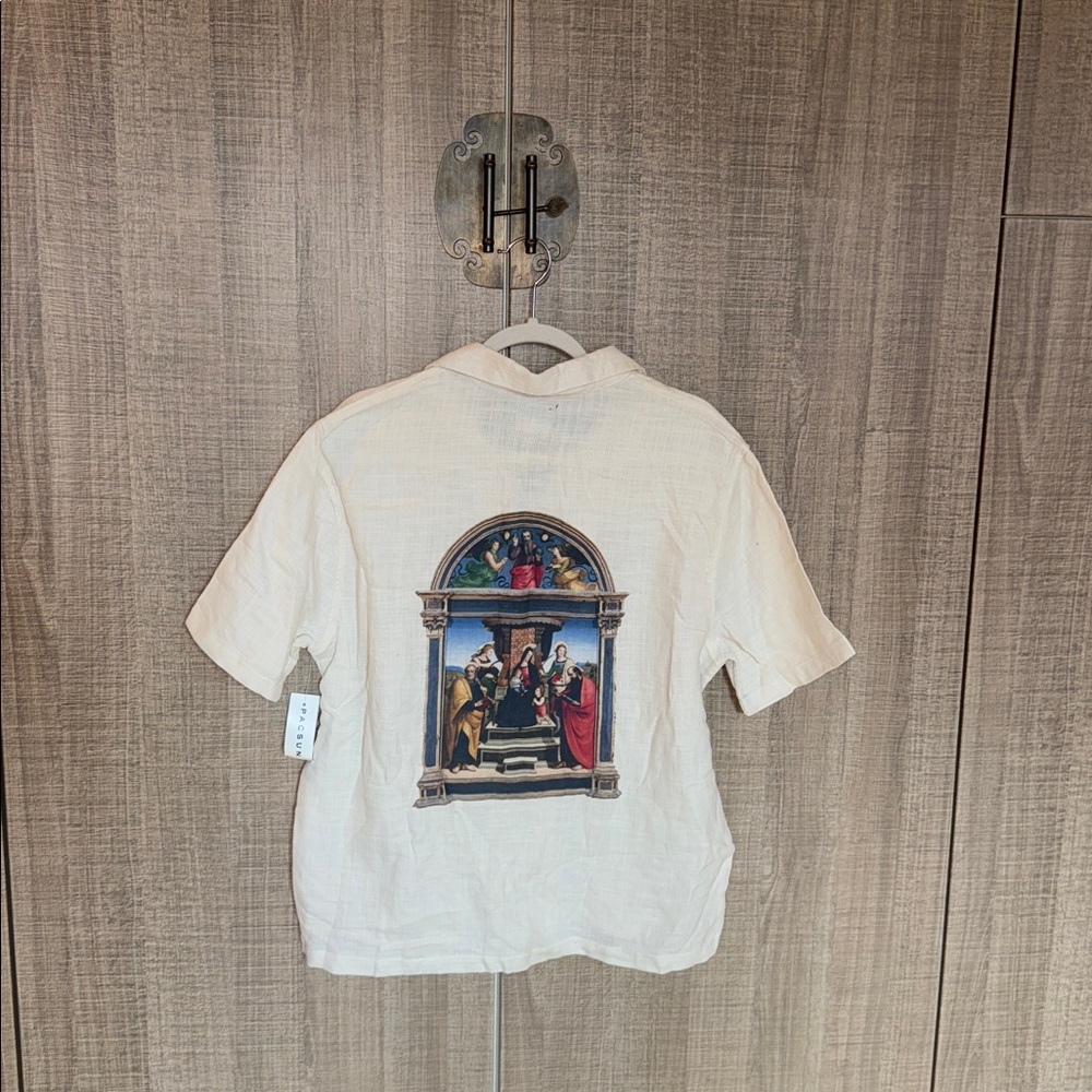 Pacsun Madonna Oversized Camp Shirt - Picture 4 of 16